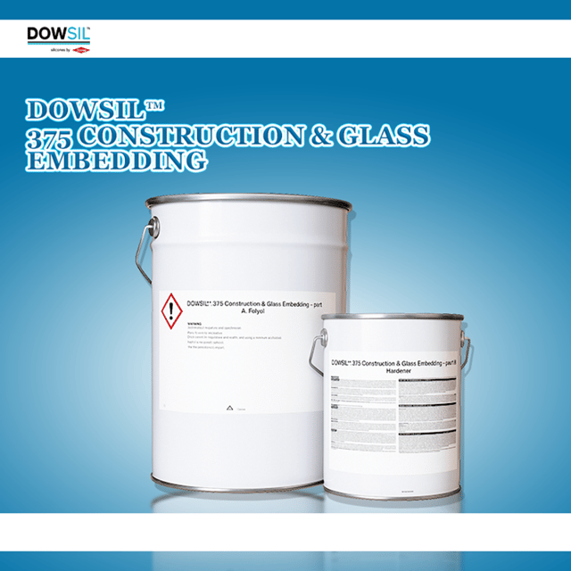DOWSIL™ 375 Construction & Glass Embedding